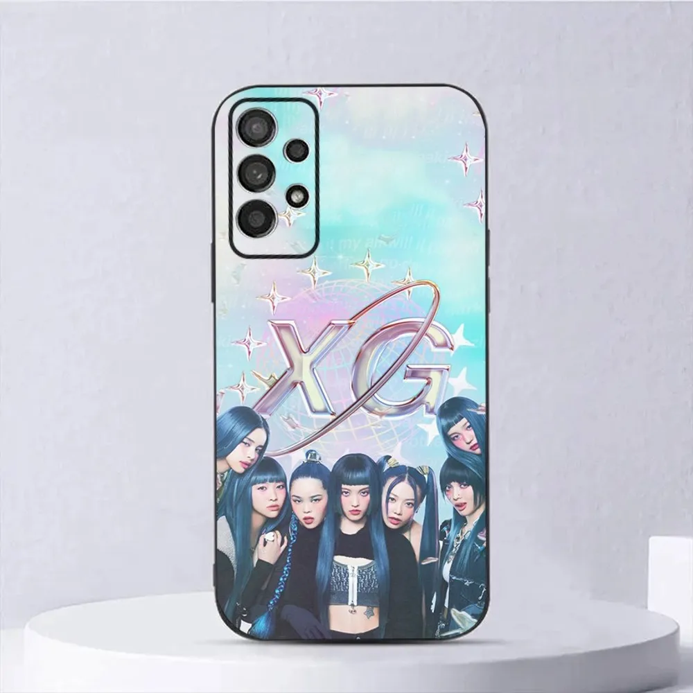 Kpop X-G Girl Group Phone Case For Samsung Galaxy A13,A21s,A22,A31,A32,A52,A53,A71,A80,A91 Soft Black Shell