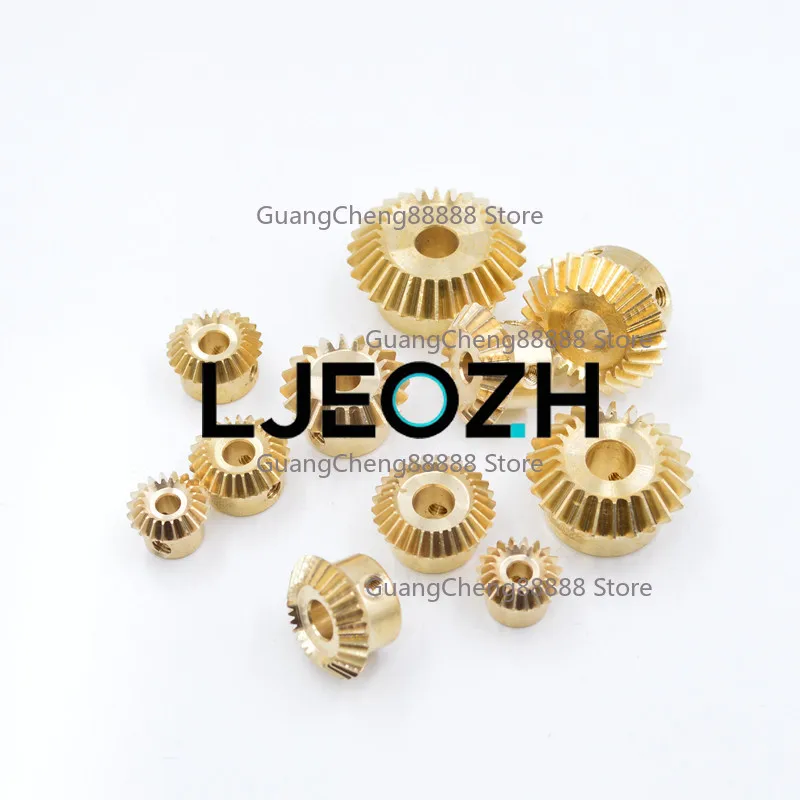 

Латунная коническая шестерня 90 градусов, модуль 0.5, 0.8, 1, малый модуль, рулевая, с прямым зубом, равнодиаметричная коническая шестерня