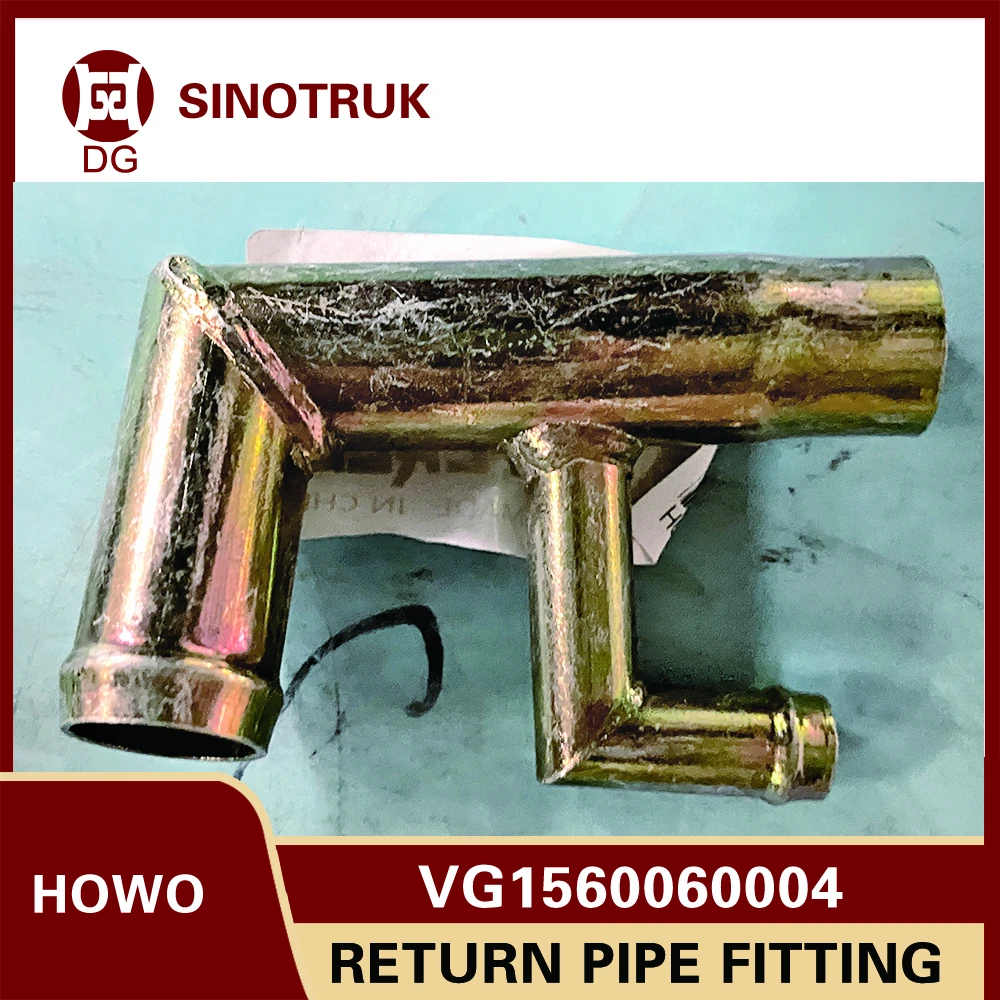 

Cnhtc Sinotruk HOWO 371 Shacman Truck Spare Parts Engine Parts Return Pipe Fitting Vg1560060004 Truck Pipe Joint Parts