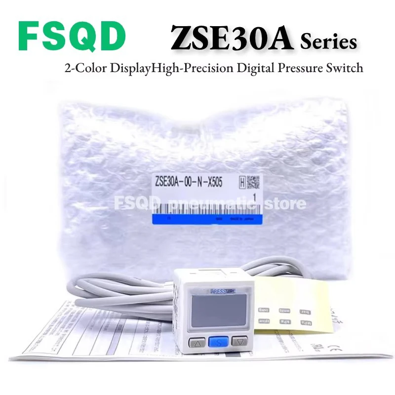 

ZL112A ZSE30A-00-N P A-L ML ZL112A-SE1 FE1 SC1 EP1 EJ1 VP1 VP2 AD2 PG1 OR1 FC1-A 2-цветный переключатель давления ZSE ZSE30A