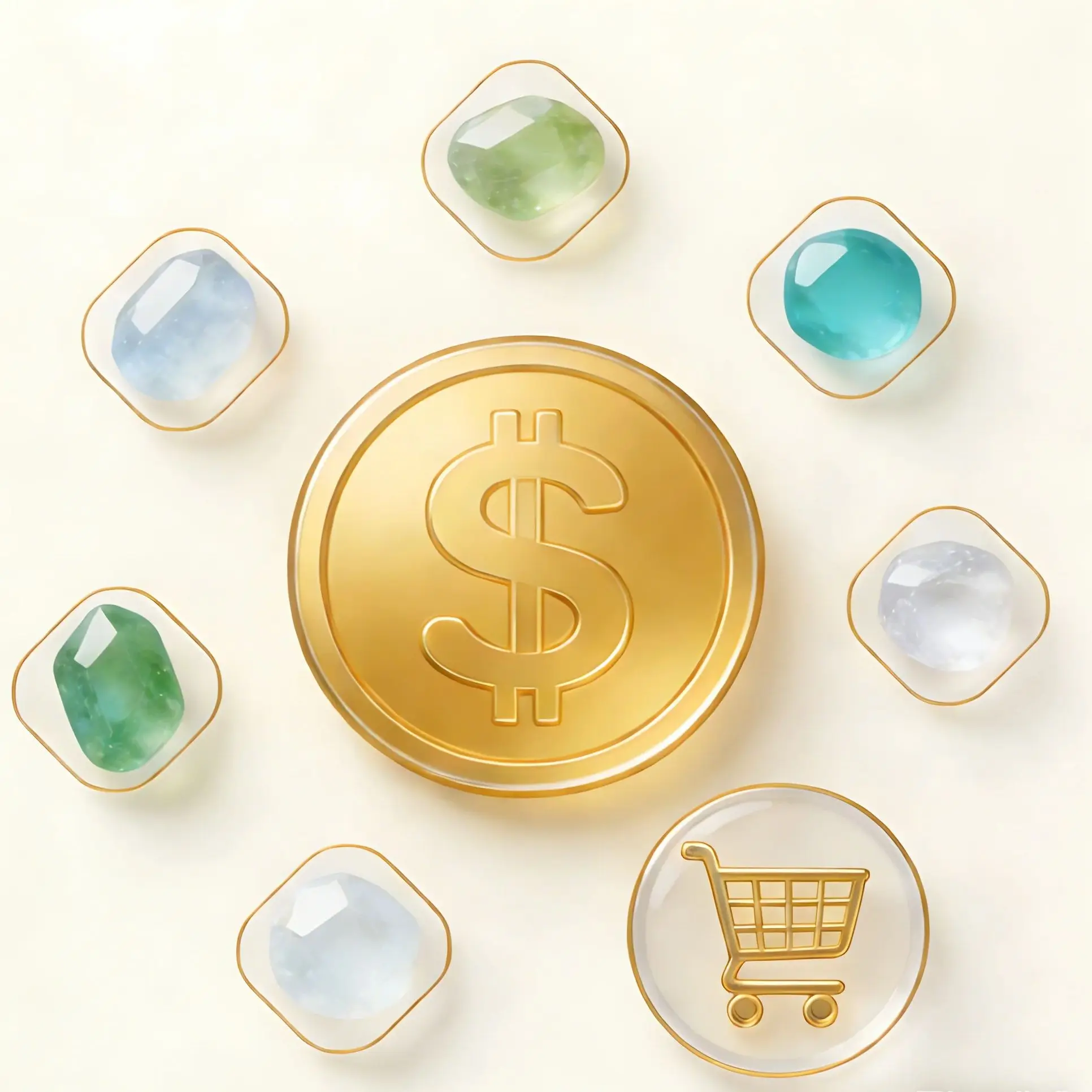 

Ювелирные изделия, компенсируют разницу в цене