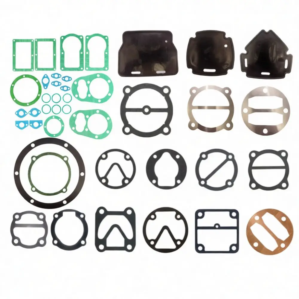Cylinder Head Gasket Set For Air Compressor Pneumatic Pump Maintenance Professional Repair Replacement Parts