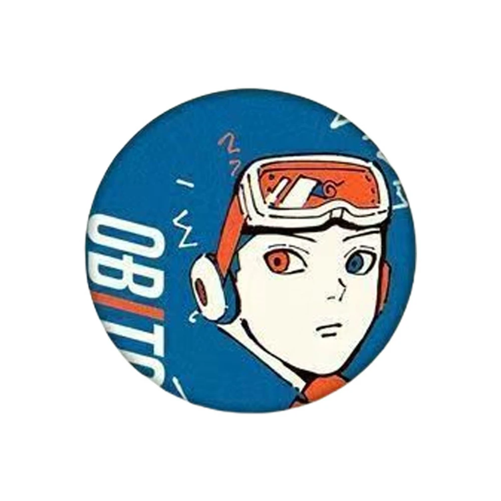 58 مللي متر أنيمي أوبيتو شيكامارو تأثيري حلي شارة دبوس SPTE صفيح بروش الدعامة #2