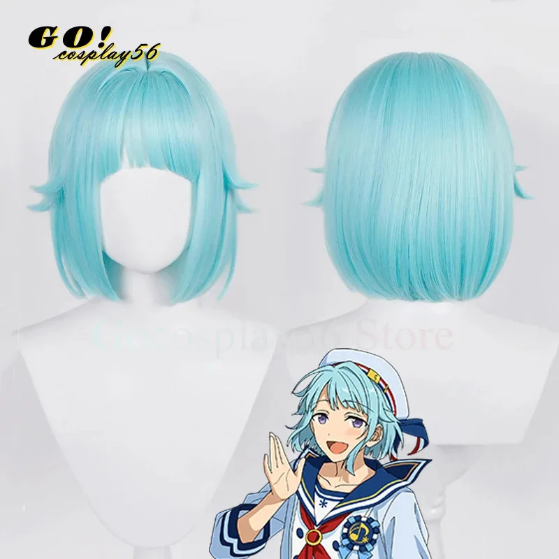 Vivi 2025 Peluca de cosplay ES Rabits Shino Hajime Nito Nazuna Tenma Mitsuru Mashiro Tomoya conejos pelo corto