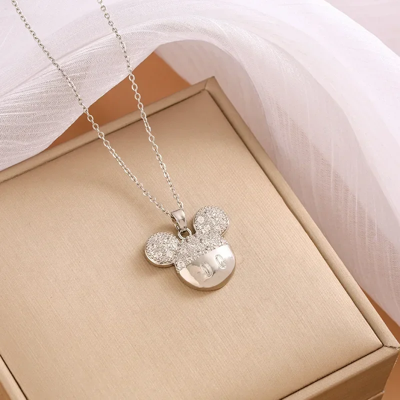 لطيف الفأر قلادة الفتيات سلسلة الترقوة متعددة الاستخدامات