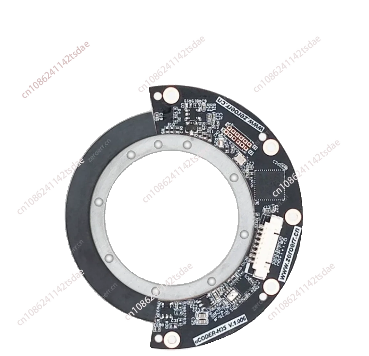 Absolute Value Magnetic Encoder ECoder65 Hollow Multi-turn Encoder High-precision Magnetic Encoder RS485
