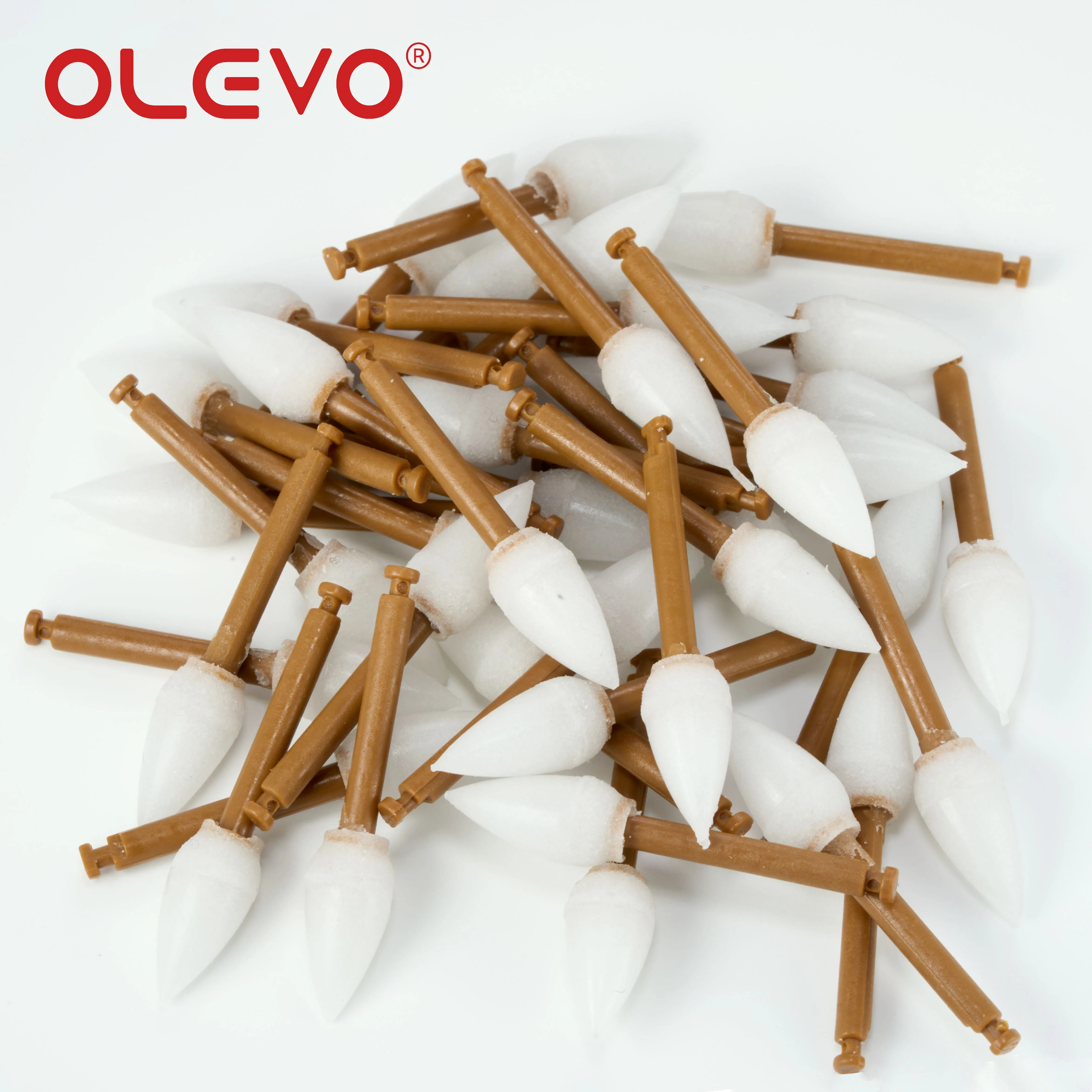 

40 шт./упак. Стоматологические полировочные чашки, насадки и диски для одностадийной системы финишной обработки в косметической стоматологии, с хвостовиком RA, для полировки зубов