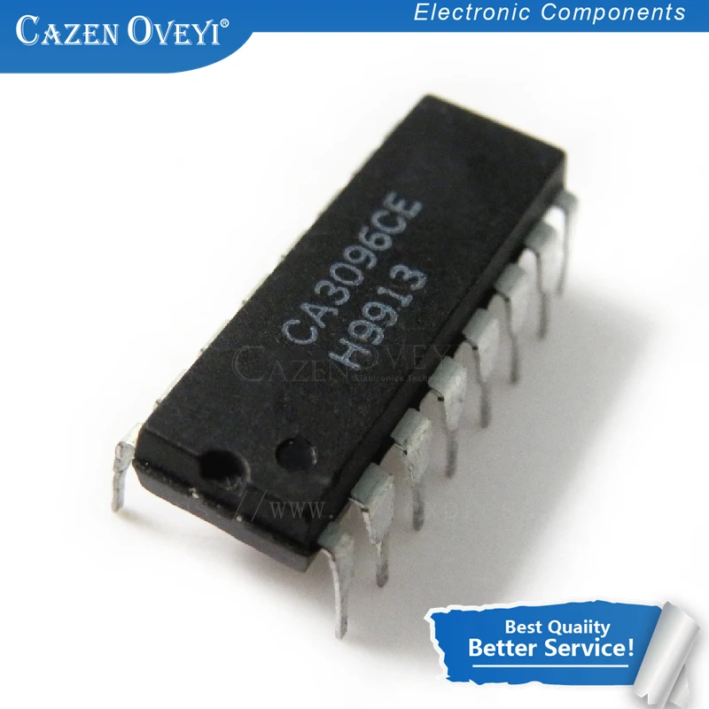 Stable Performance 10pcs/lot CA3096 CA3096E CA3096CE DIP-16 Transistor Arrays CA3096AE In Stock On Time Delivery