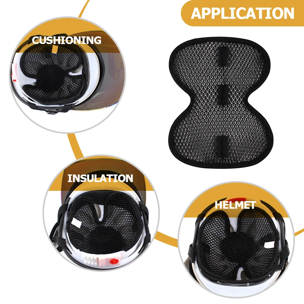 

2pcs Bicycles Pad 3D Honeycomb Liner Shocks Absorption Cushion Breathable Inner Mat For Cycling Motorcycle Riding Safety
