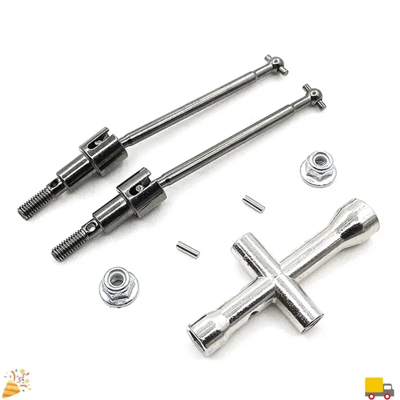 CVD ชุดเพลาขับสําหรับ SCY 16101 16102 16103 16201 Pro 1/16 แปรง RC รถอะไหล่อัพเกรด