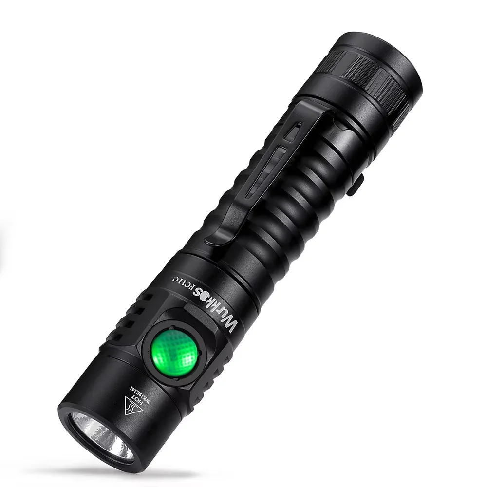 Wurkkos FC11C Zaklamp Nippon Chemical 519A Bergbeklimmen Editie 18650 Batterij Max. output 1200 Lm USB-C Opladen Dagelijks dragen