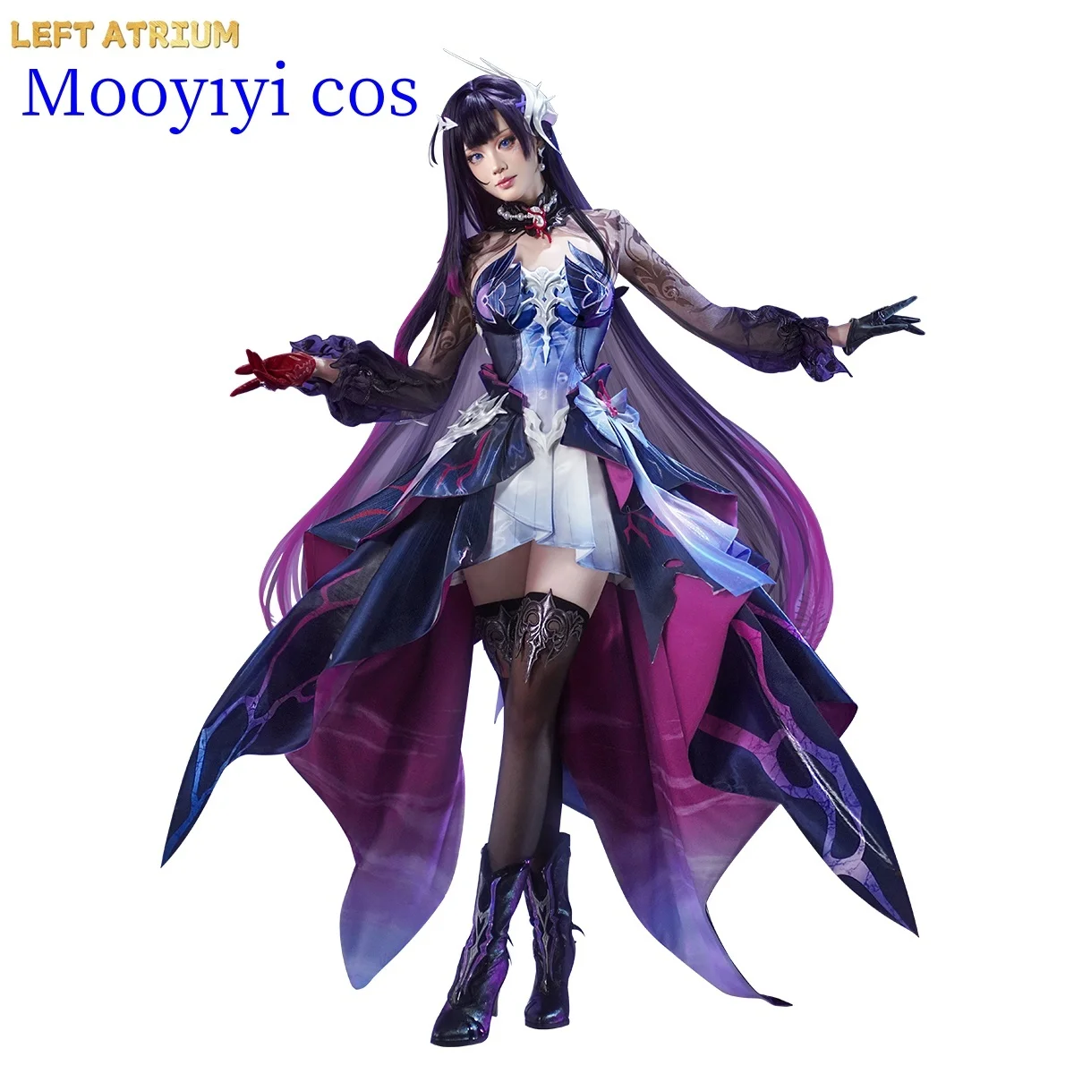 

Helektra Cosplay costume Halloween Christmas Role Playing Party Comic Game Honkai Star Rail Women size S-XL The most exquisite