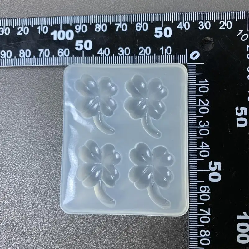 Premium Silicone Clovers Mold For Resin Crafts Lucky Charm Gift With Smooth Brims