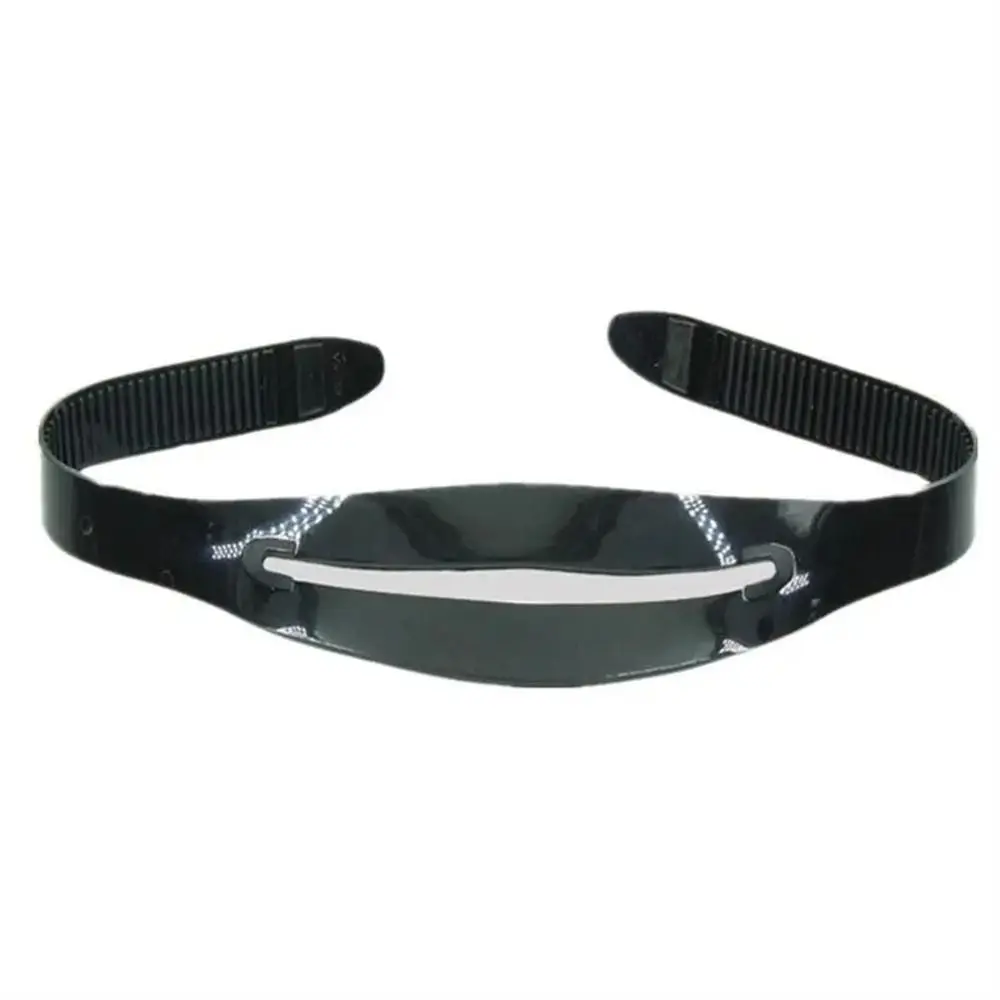 Adjustable Diving Mask Strap High Elasticity Swimming Glasses Snorkeling Strap Replacement Black Flexible Diving Rubber Strap
