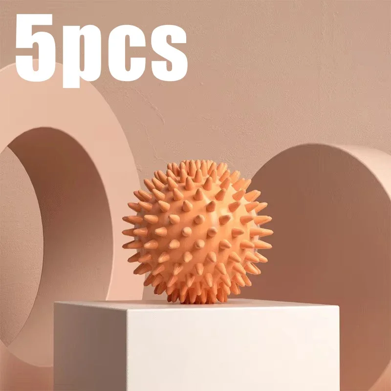 1/5PCS 6cm Massage Ball Fascia Muscle Relaxation Massage Yoga Fitness Shoulder Neck Foot Massage Hard Neck Membrane Meridian