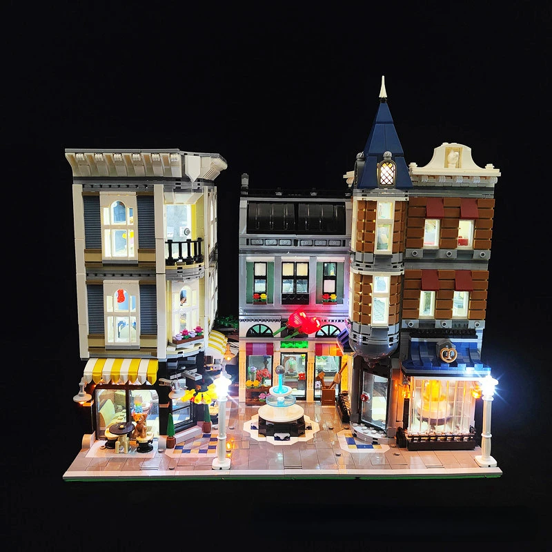 

Not Included Building Blocks LED Light Kit For Assembly Square 10255 DIY Toys Gift Only Lighting Set