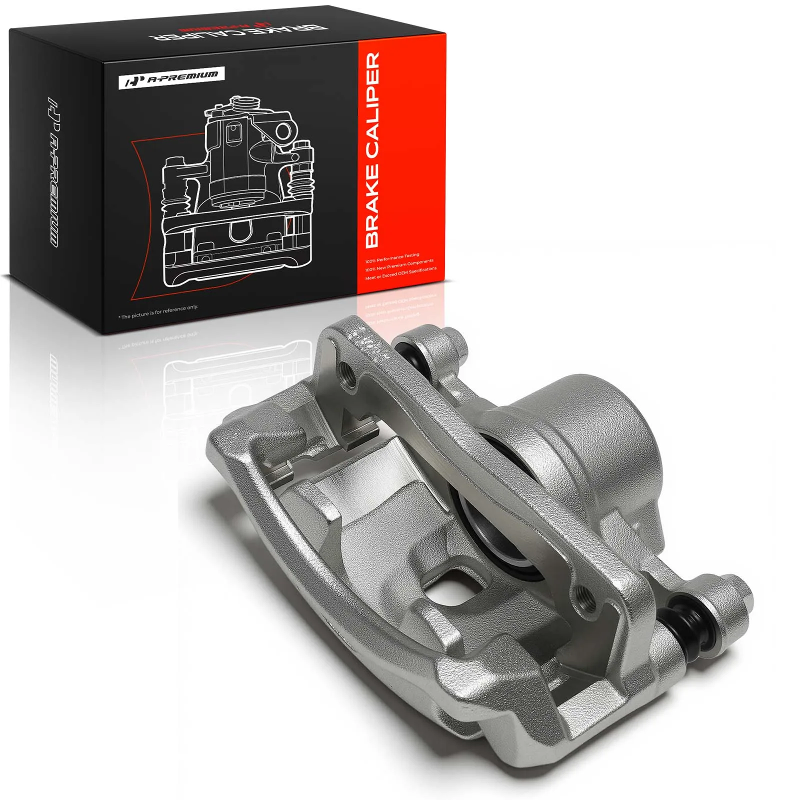 A-Premium Front Right Disc Brake Caliper with Bracket for Honda Accord 1998-2002