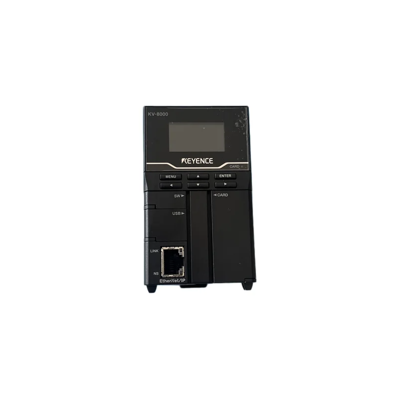 KEYENCE KV-8000 KV-7500 KV-700 KV-7000C PLC Programmable Controller CPU Unit Used for Multi Axis Synchronous Control in Stock