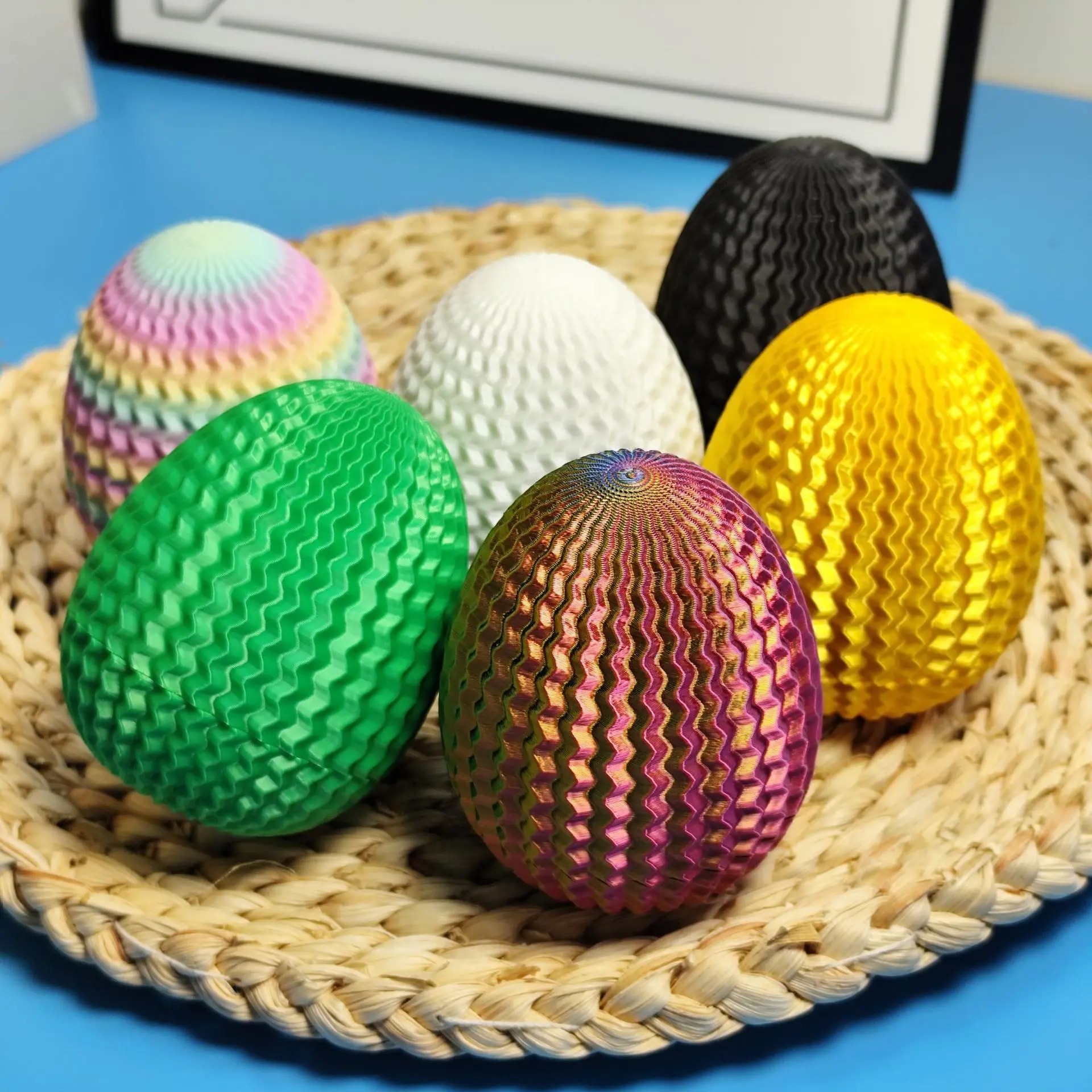 3D Printed Interactive Dragon Egg Creative Money Puzzle Maze Dragon Egg Gift Decorate Unlock Storage Boxes for Birthdays New