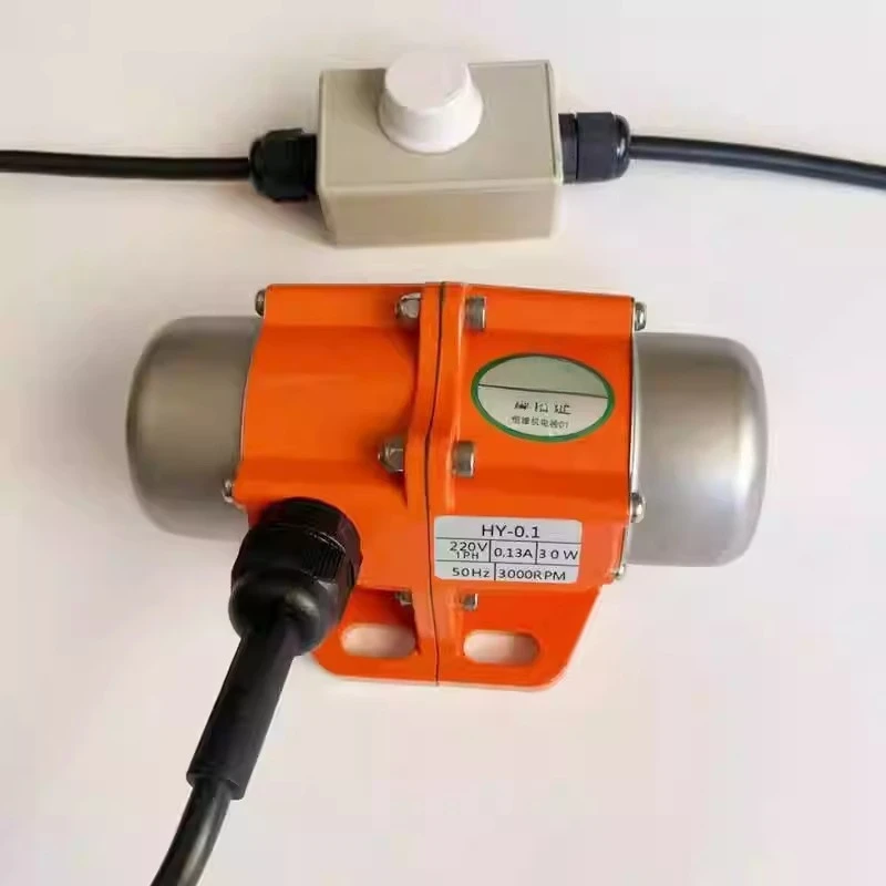 Vibration motor Vibrator, adjustable speed single-phase small copper wire vibration motor