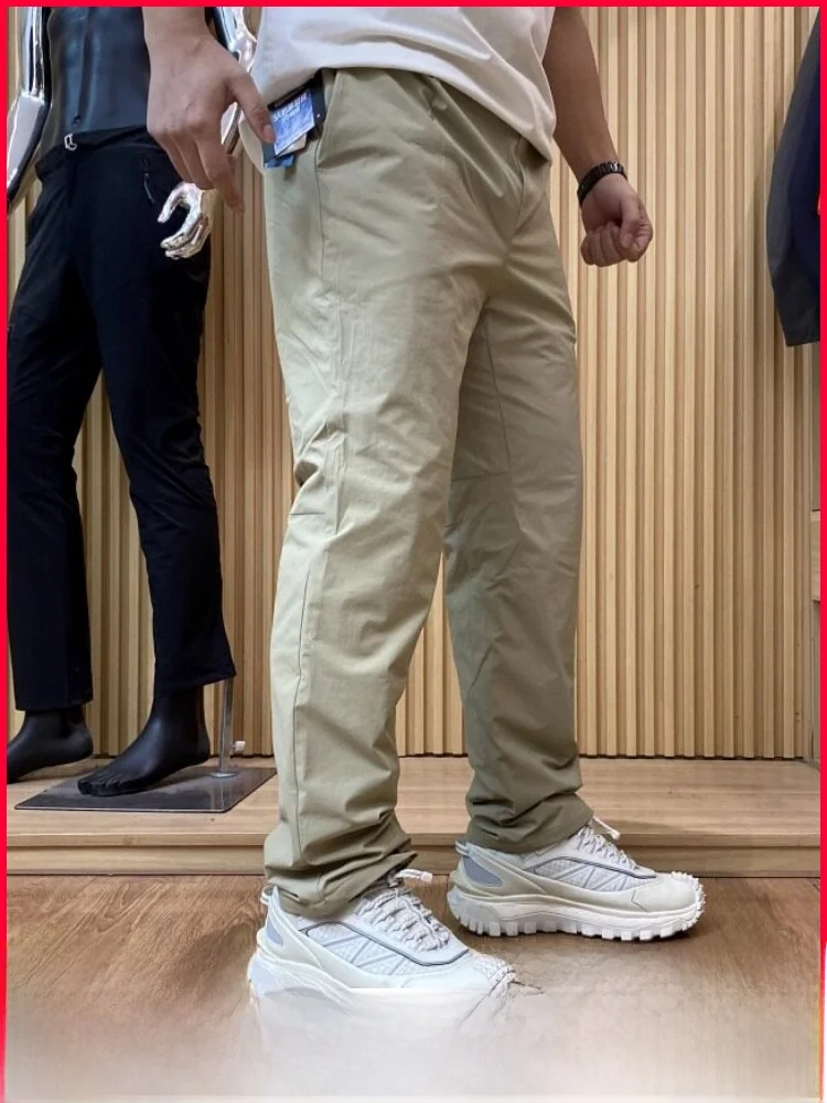 

Warm And Sli Du down Pants for Men Outdoor Windproof And Waterproof Autumn Winter Straight Leg Pants Youth Casual Faion