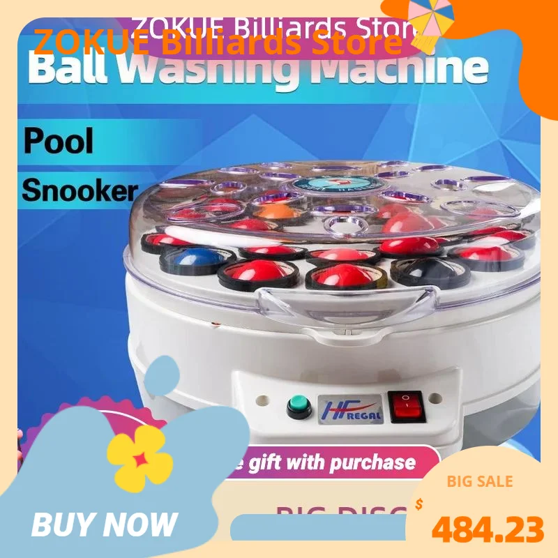 

Automatic Billiard Balls Washing Electronic Machine 16pcs/22pcs Ball Clean Pool or Snooker Options Ball Clean Durable Accessory