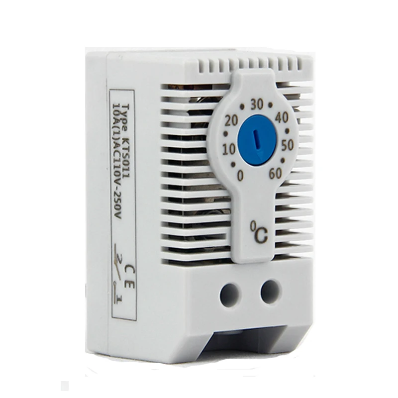 KTO011 KTS011 Cabinet Mini Thermostat Normally Open/Normally Closed Compact Mechanical Temperature Controller Connect Thermostat