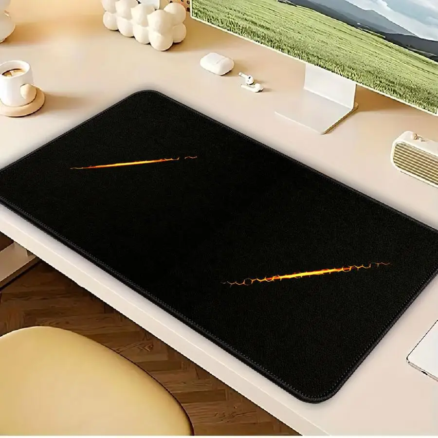 Mouse Pad Game Console Pad Keyboard Mouse Pad Desk accessories Computer Laptop Pad office Pad rubber Hexagonal Colour Pattern Is