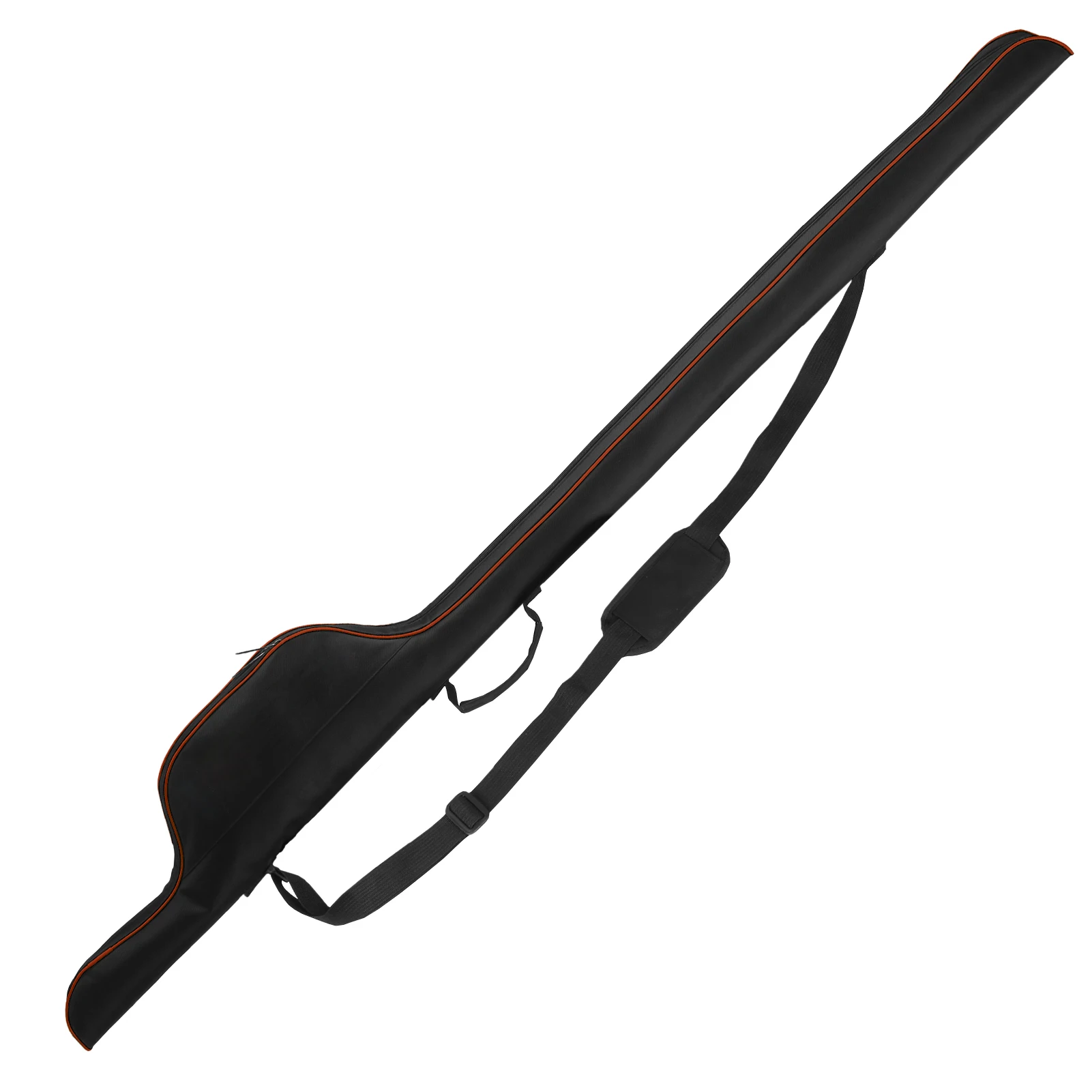 Lixada 63'' Hengeltas Draagbare hengelkoffer Opvouwbare hengelhouder Grote capaciteit Hengelvisgerei Organizer Opslag