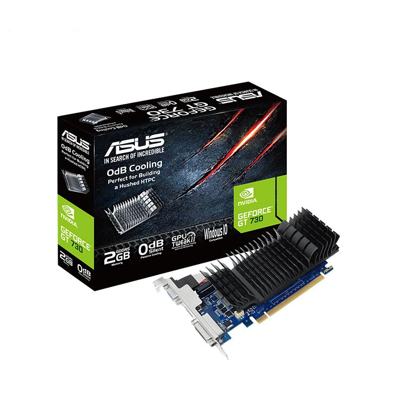 

Applicable to Asus GeForce GT730-SL-2GD5-BRK desktop computer home entertainment independent graphics card