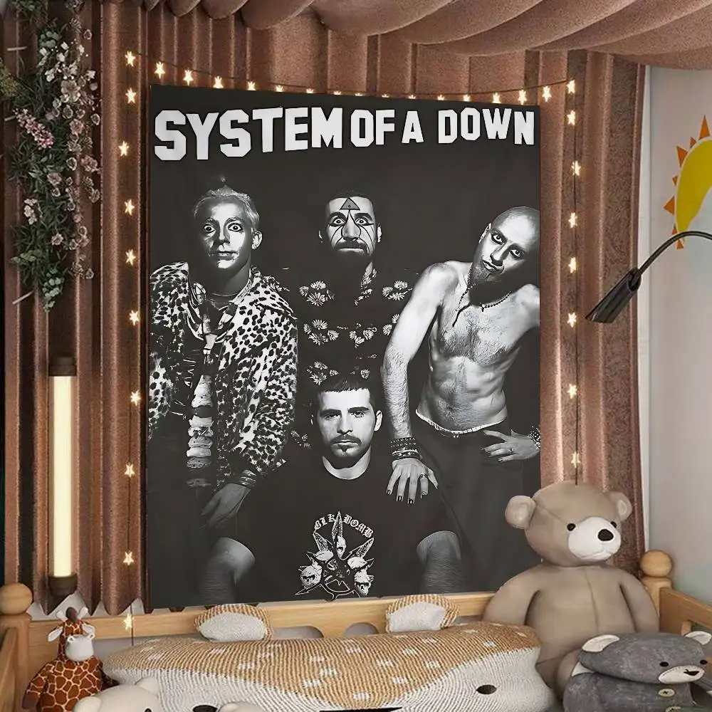 Band S-Systems of A Down Hanging Bohemian Tapestry Bohemian Wall Tapestries Mandala Cheap Hippie Wall Hanging