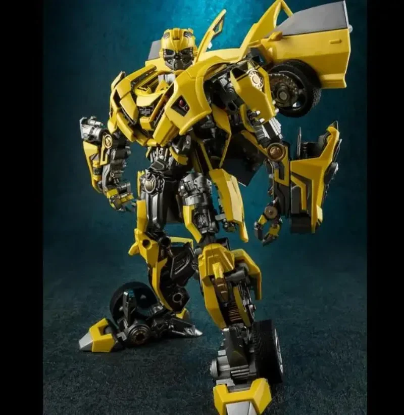 En Stock WEIJIANG juguete transformador versión de aleación M03 8053 coche Robot hoja de batalla Bumblebee figuras de acción de juguete