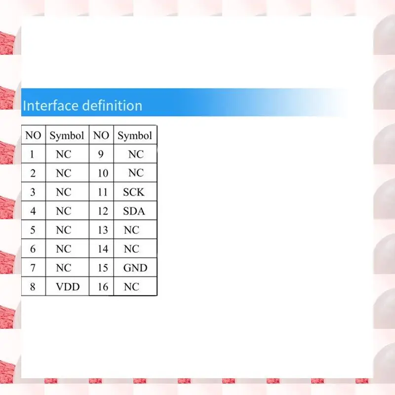 ABGN 0.66인치 백색 OLED 디스플레이 64X48 16핀 SSD1306 드라이브 화면 보드 없음