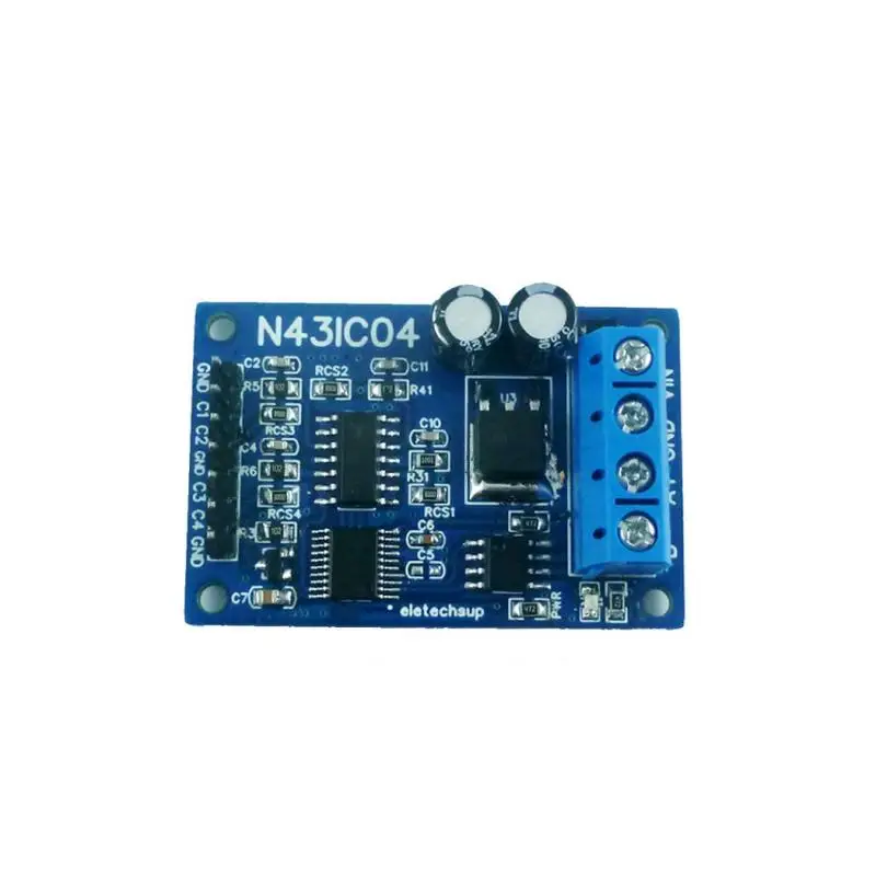 

4-20MA/0-5V/0-10V 4ch Current/Voltage Analog Acquisition RS485 Modbus RTU ADC Module