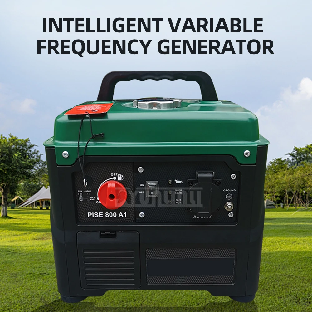 Four-stroke Gasoline Generator RV Outdoor Camping Variable Frequency Generator 0.8KW220V Home Generator Emergency Power Supply