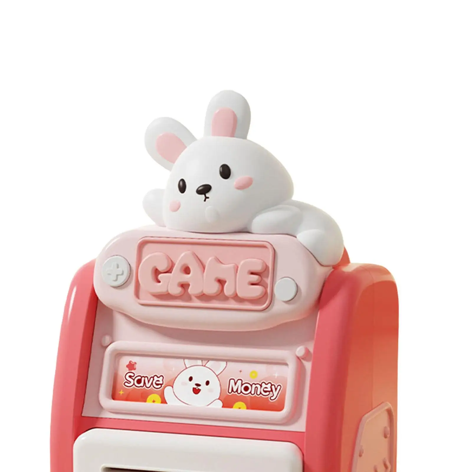 ATM Savings Bank Automatic Roll Kids Piggy Bank Money Saving Box for Children Girls Boys Kids Age 3-8 Years Valentine's Day Gift