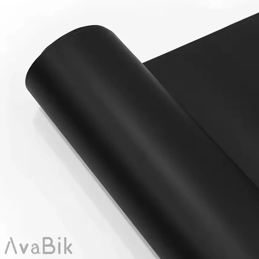 

Quality Matte Black Car Vinyl Wrap Film Anti-scratch Waterproof Stickers For Furniture Cupboards Tables Wall Auto Accessories