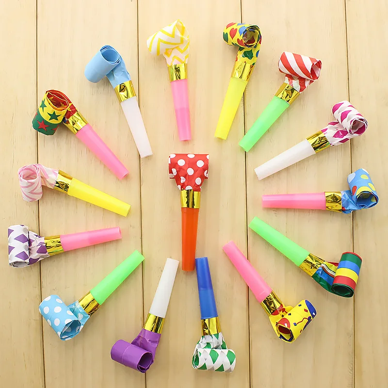 

40PC Funny Blowouts Whistles Kids Birthday Party Favors Decoration Supplies Noice Maker Toys Goody Bags Pinata Christmas Party