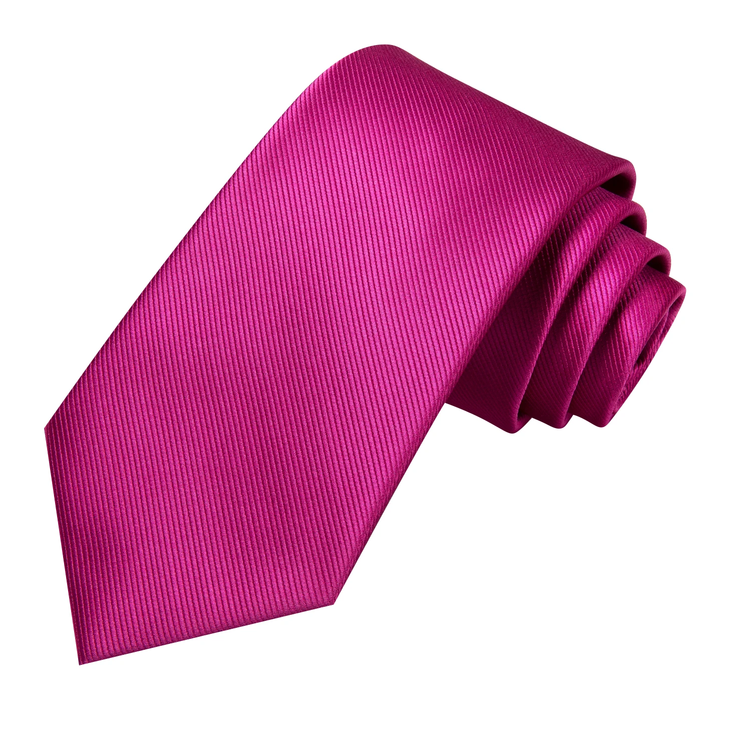 Dasi Pria Warna Pink Terang Hi-Tie, Sapu Tangan, dan Kancing Manset untuk Aksesori Tuxedo, Dasi Mewah Klasik untuk Pernikahan dan Pesta dari Bahan Sutra