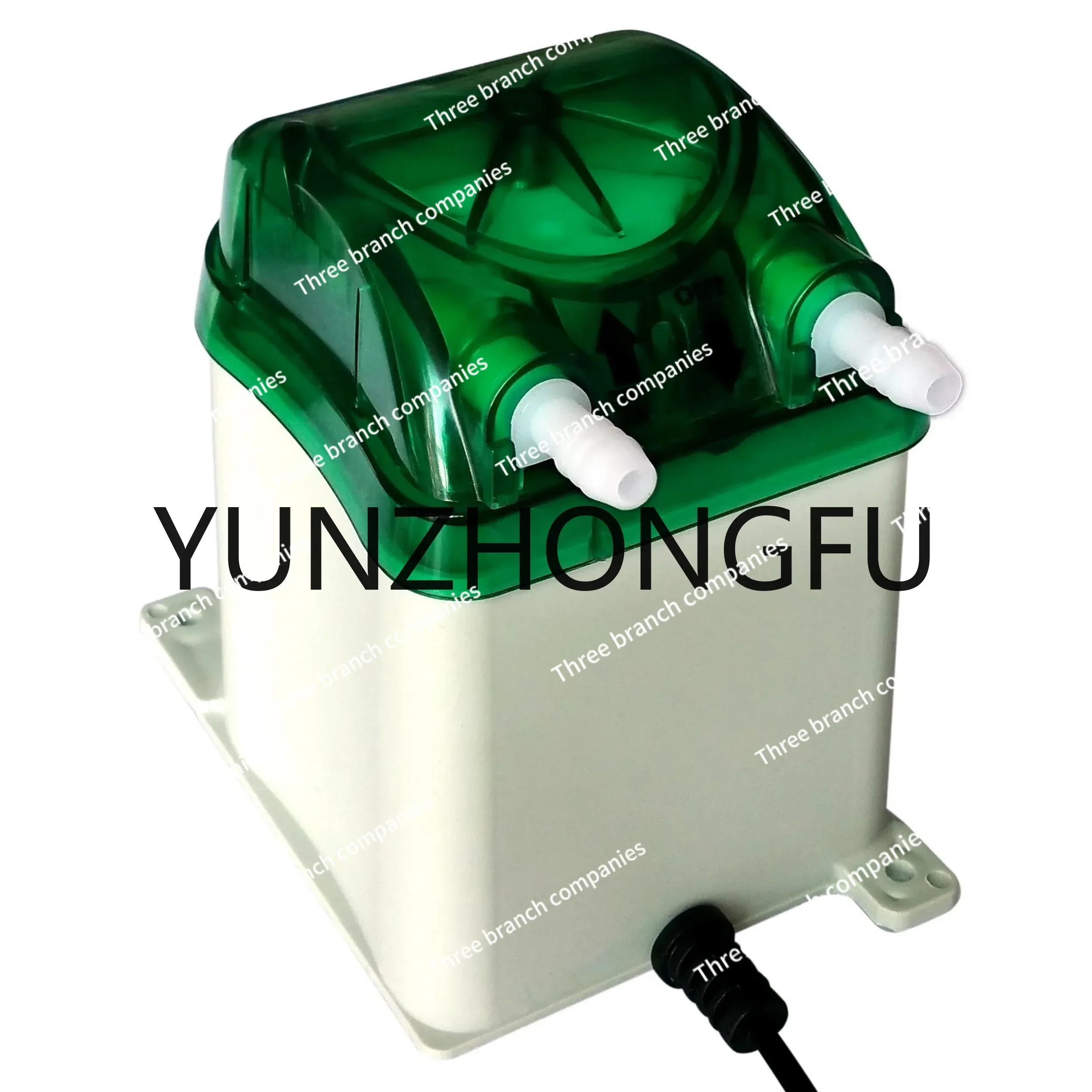 

250ml/mim ,24V dosing pump, Peripump with exchangeable pump head in green, enclosure, and PharMed Peristaltic Tube