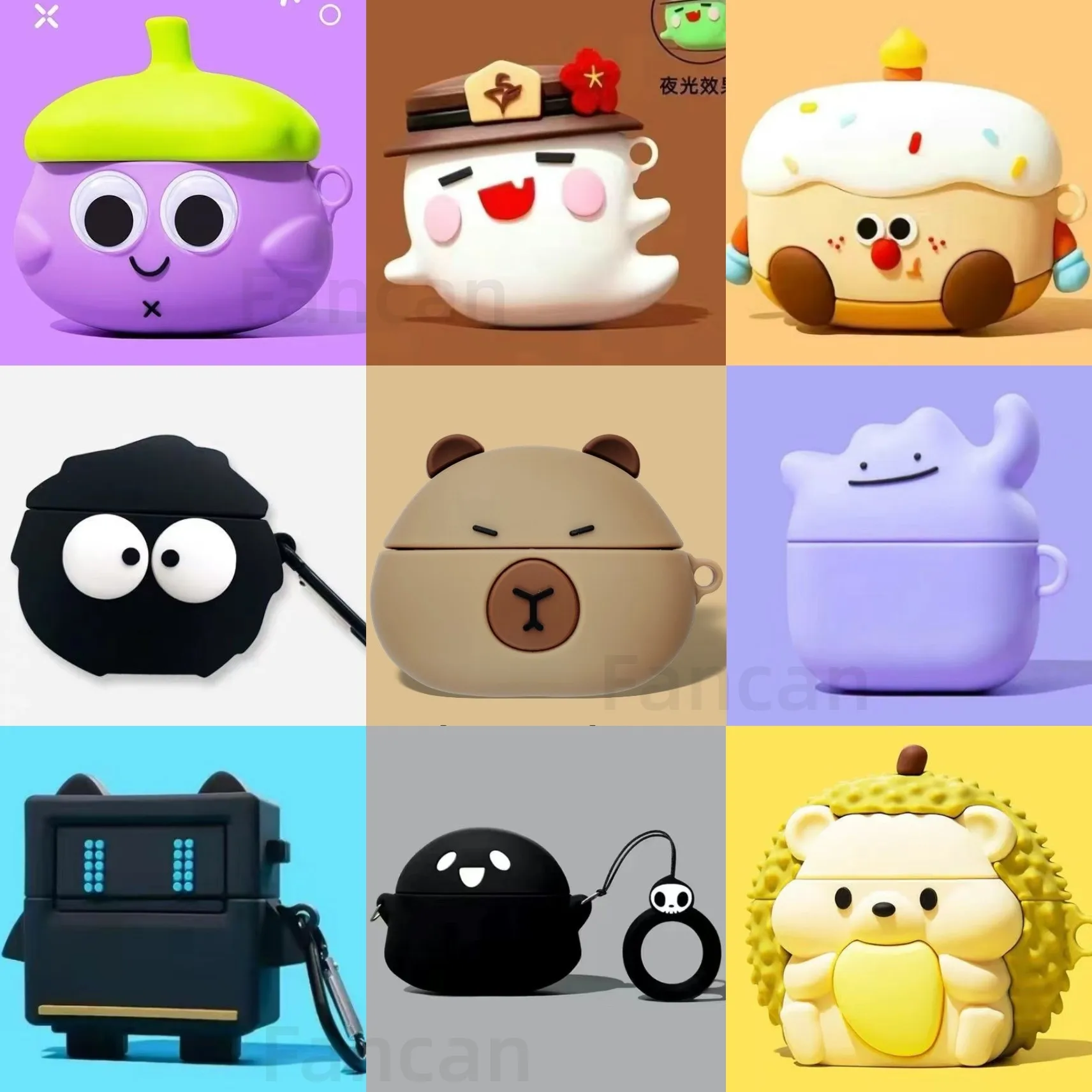 2024 New For Samsung Galaxy Buds 3 Buds 3 Pro Case Design Cover with Carabiner Full Protection Headphone Accessories For Buds 3