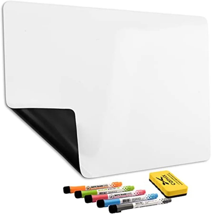 

Magnetic Dry Erase Whiteboard for Refrigerator Magnetized, Removable, Residue-Free Art and Memo Board for Home and Office Magne