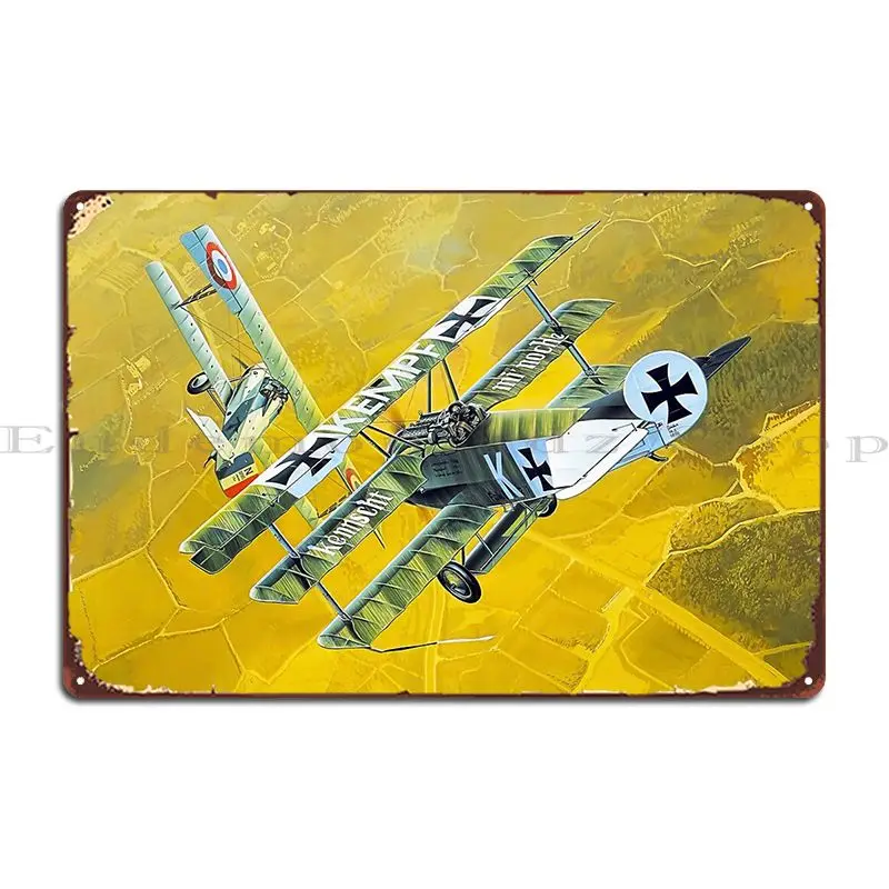 Fokker Dr1 Metal Pl… - image