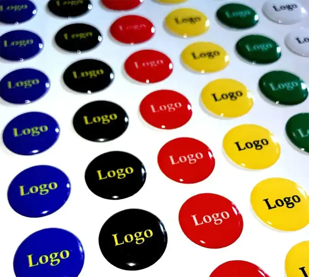 Maßgefertigte gewölbte Aufkleber 100 Stück Kristall 3D Harz Epoxidharz Klare Gel-Logo-Etiketten Stark klebend Selbstklebend Wasserdicht Personalisiert – Detail 8