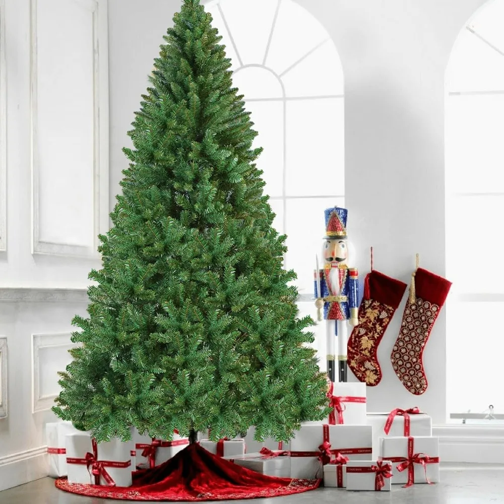 

Elegant Unlit Hinged Pencil Christmas Tree for Home and Business Holiday Decor