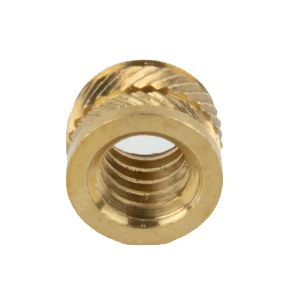 20pcs 1/4-20 Brass Threaded Heat Set Inserts Brass Nuts For Plastic 3D Printing Brass Metal  Most Camera Tripods Tools Part