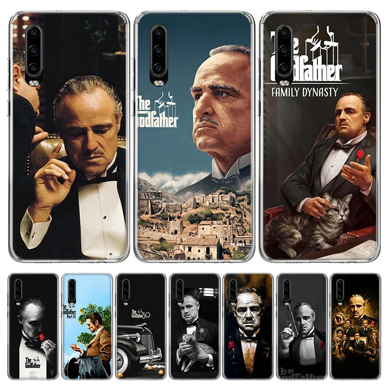 The Godfather TV Case Phone Cover for Huawei P30 Lite P40 P20 P10 Mate 10 20 Pro P Smart Z 2019 Y5 Y6 Y7 Y9S Trend Fundas