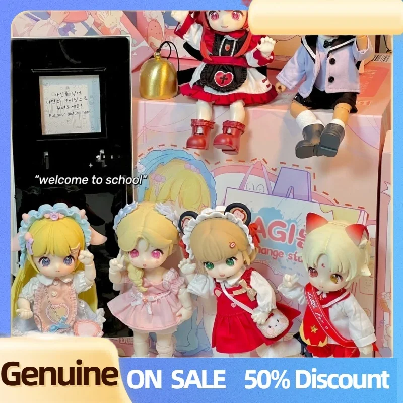 

Genuine Nagi 2 Exchange Student Series Bjd Doll Blind Box Kawaii Anime Figures Mystery Box Caja Misteriosa Figure Gifts