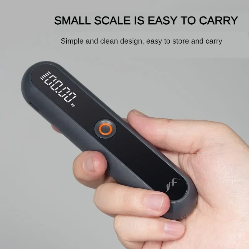 JIMIHOME JM-G3701 Electric Handheld Scale High-precision Portable 0.01-30kg Electronic Scale Rechargeable Digital Luggage Scale