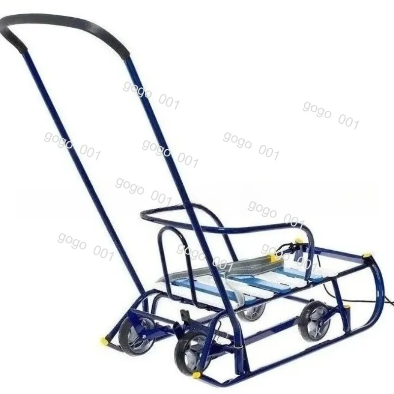 

Ice Snow 2-in-1 Folding Slider, Adjustable Height for Growing Kids, Easy to Carry Outdoor Winter Toy